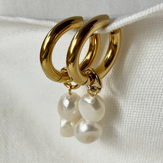 PEARL HOOPS